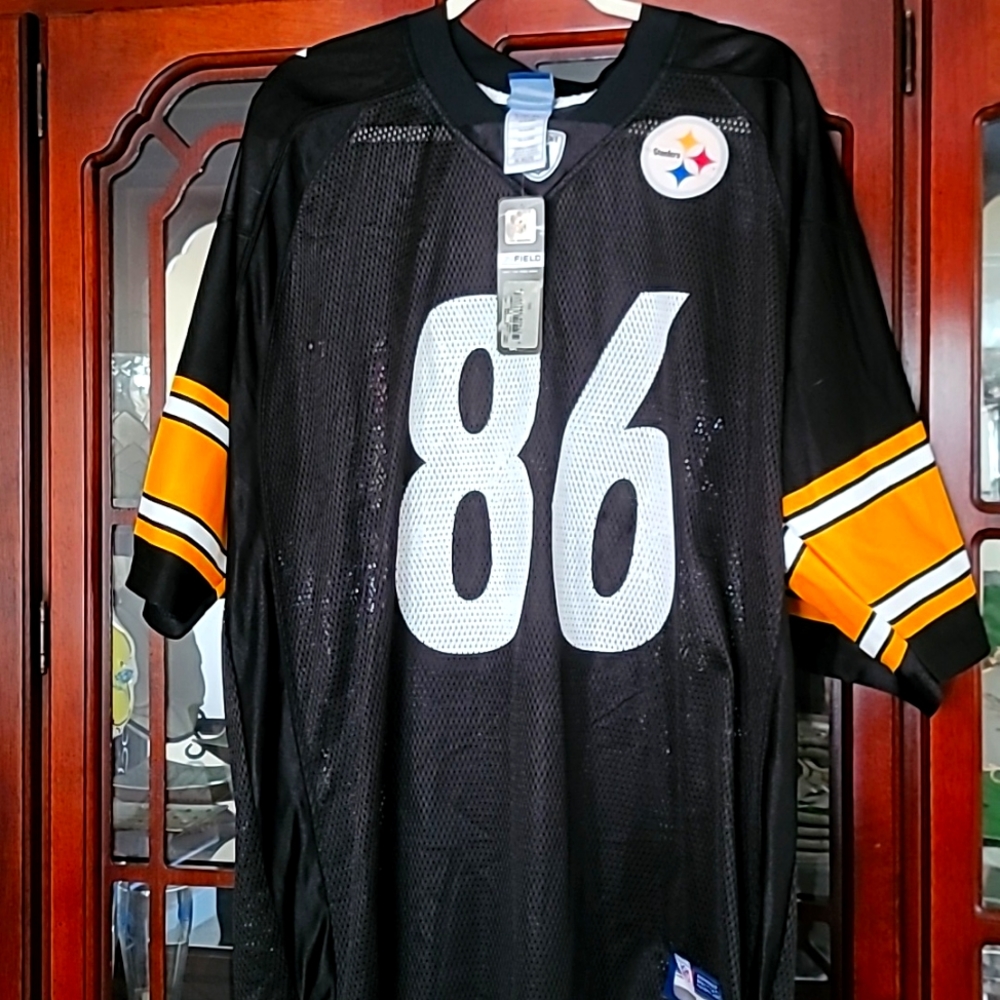 Pittsburgh Steelers #86 Ward NWT 2XL Men's Jersey NFL